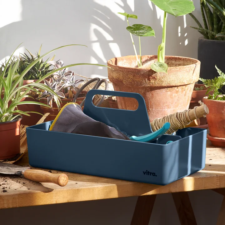 Practical recycled plastic utensil box