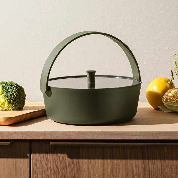 Green Tool Steamer for the microwave from Eva Solo