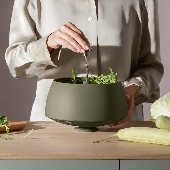 Green Tool Salad spinner from Eva Solo