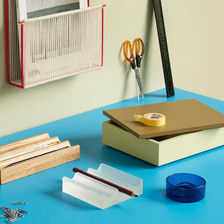 Timeless storage box on the desk