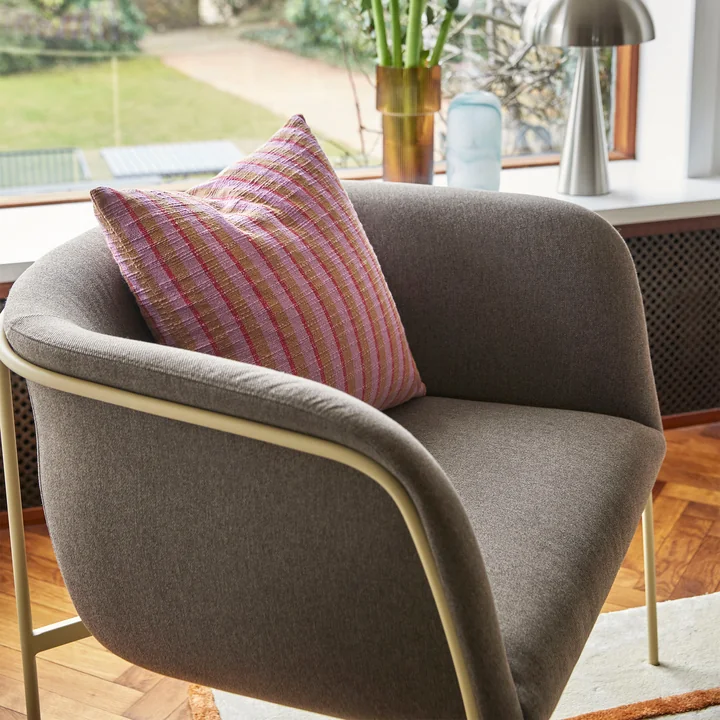 Minimalist lounge chair in the living room