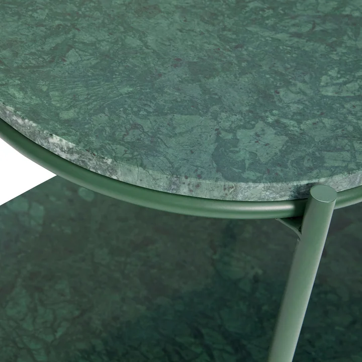 Marble side table from Hübsch Interior