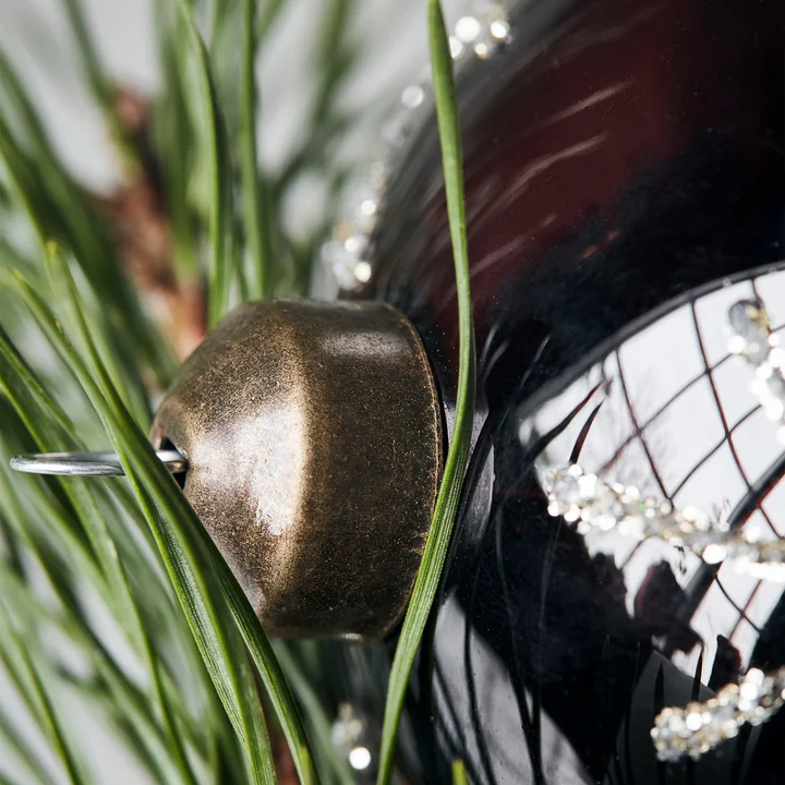 Glas Star Christmas tree ball from House Doctor in color bordeaux