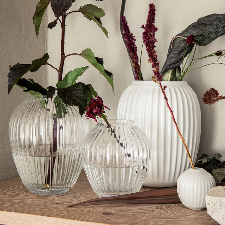 Hammershøi Glass vase from Kähler Design
