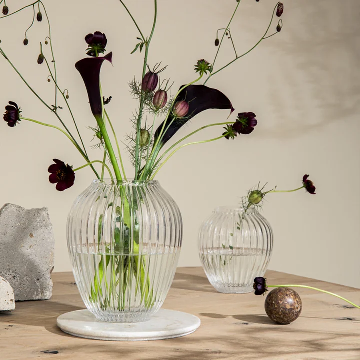 Hammershøi Glass vase from Kähler Design