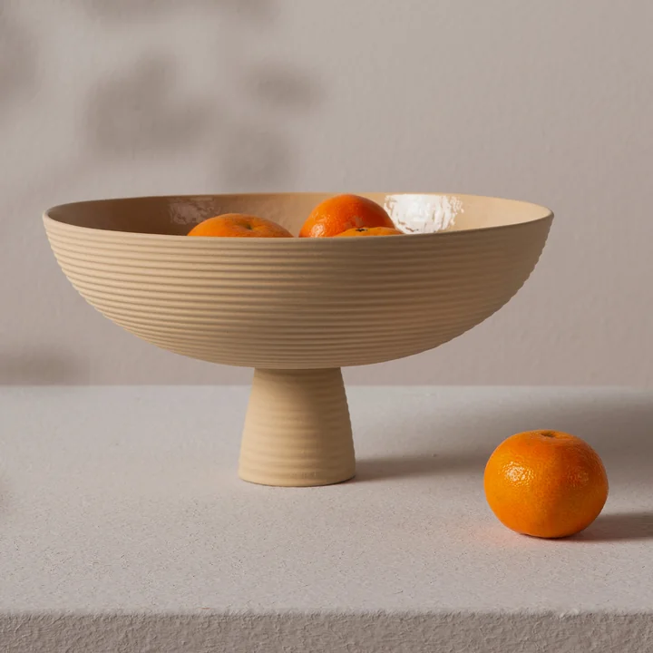 Dais Bowl with foot in sand