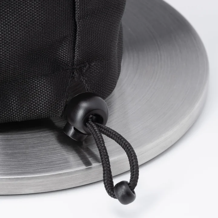 Cover with drawstring