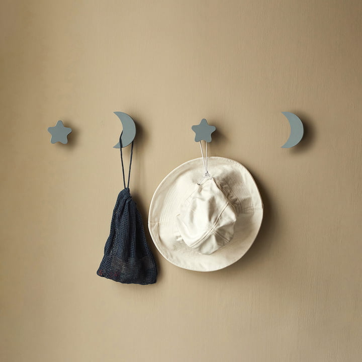 Nofred - Stars & Moons Wall hook set