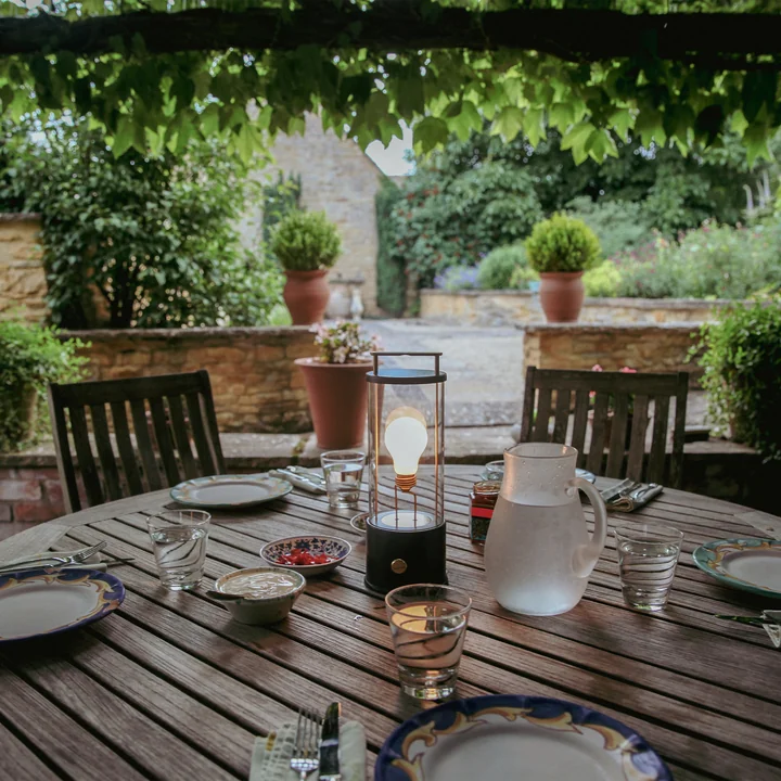 The Muse LED rechargeable table lamp from Tala