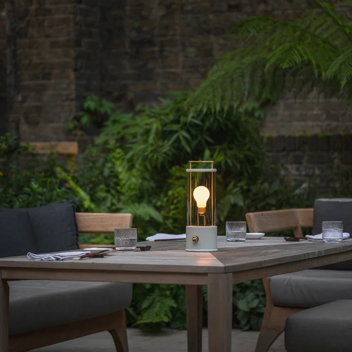 The Muse LED rechargeable table lamp from Tala