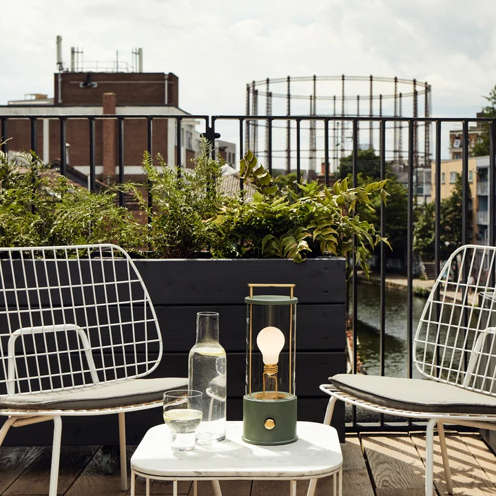 The Muse LED rechargeable table lamp from Tala