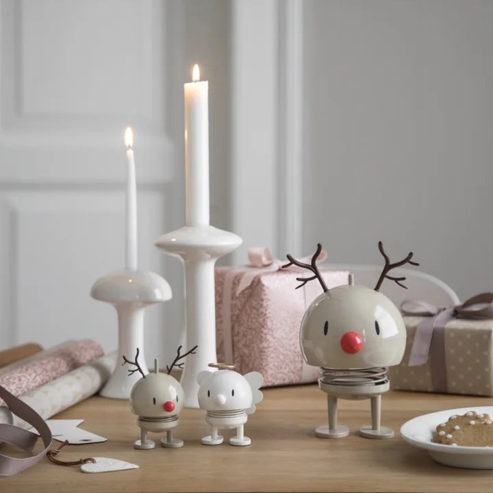 Reindeer Bumble and Angel from Hoptimist