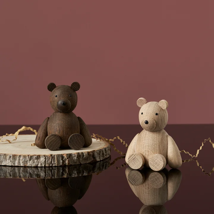 Teddy Wooden figure from Lucie Kaas