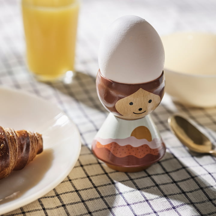 Bordfolk Egg cup girl from Lucie Kaas