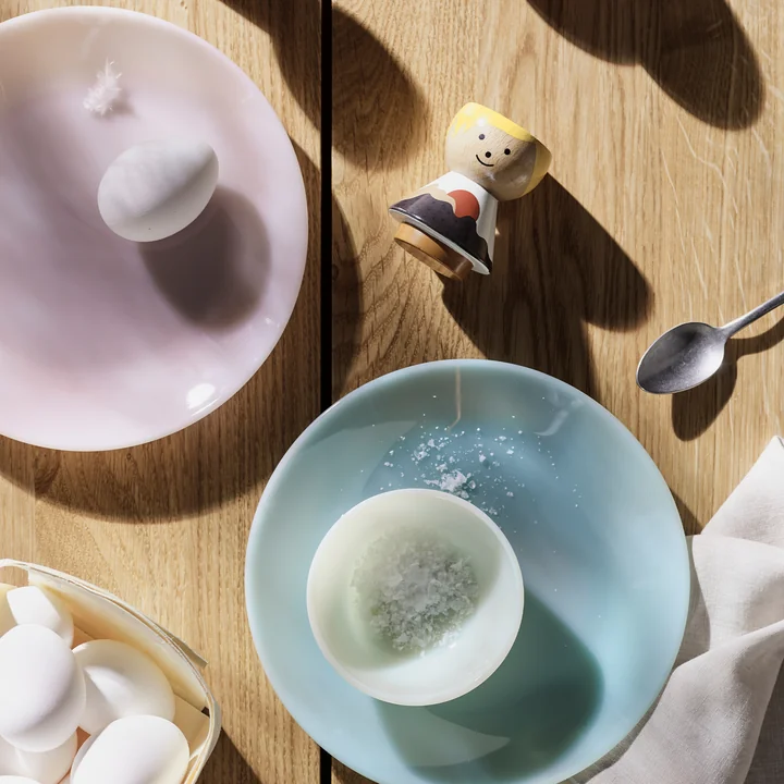 Bordfolk Egg cup boy from Lucie Kaas