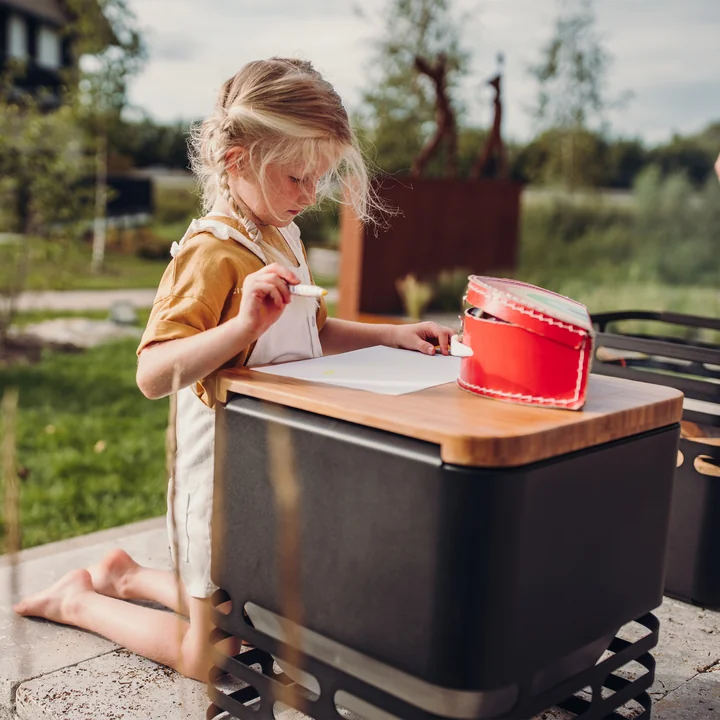 Versatile fire basket from höfats