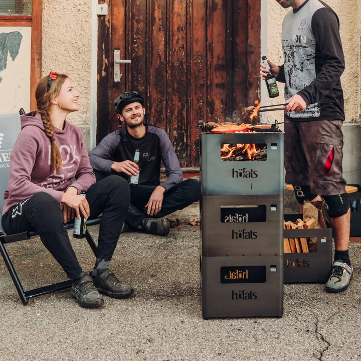 Beer Box Fire basket from höfats
