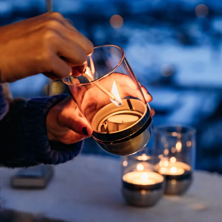 Gravity Candle Lantern from höfats
