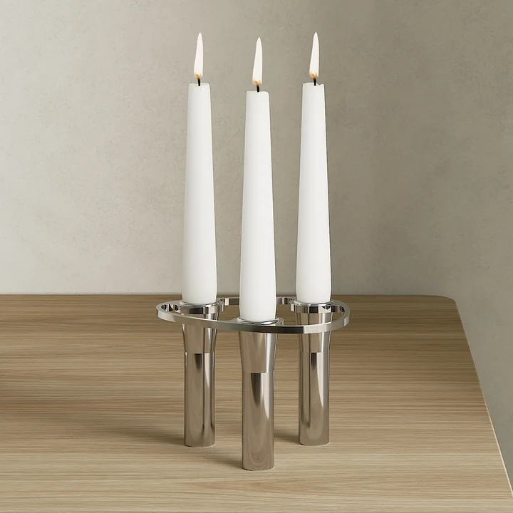 Curve Candlestick from Lind DNA in Base / chrome