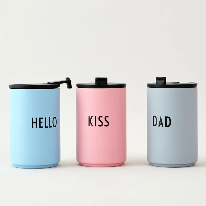Thermo Cup 0.35 l from Design Letters in Hello, Kiss, Dad