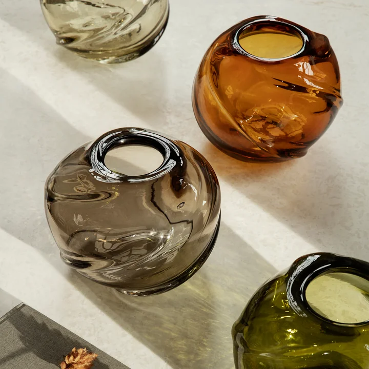 Water Swirl Vase from Ferm Living in the design recycled