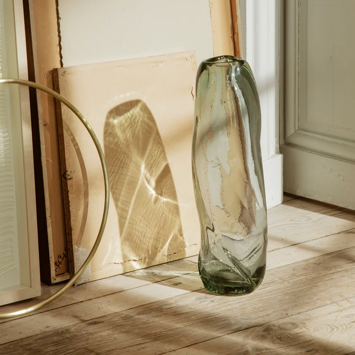 Water Swirl Vase from Ferm Living in the design recycled