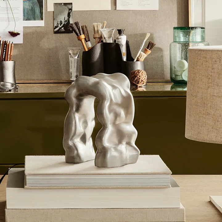 Morf Sculpture and bookend by Ferm Living