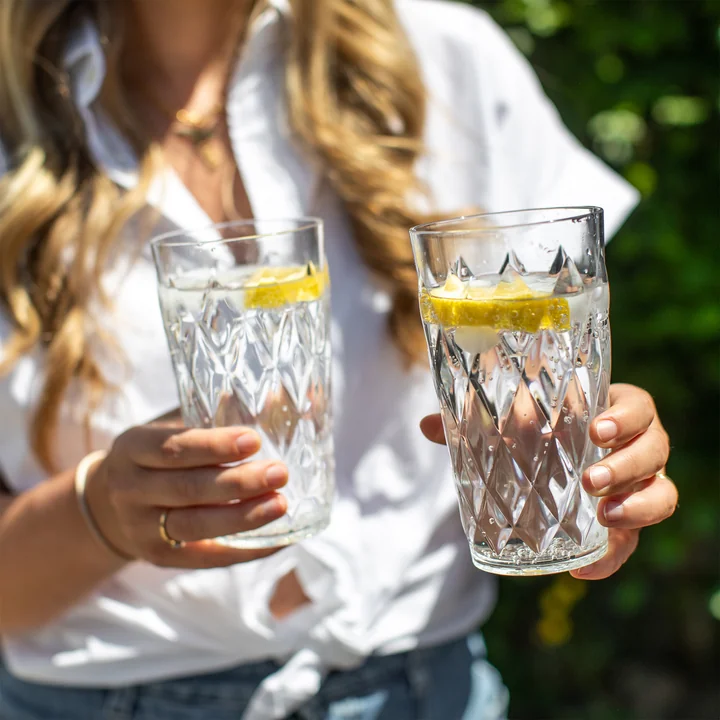 Crystal Glass from Koziol for indoor & Outdoor