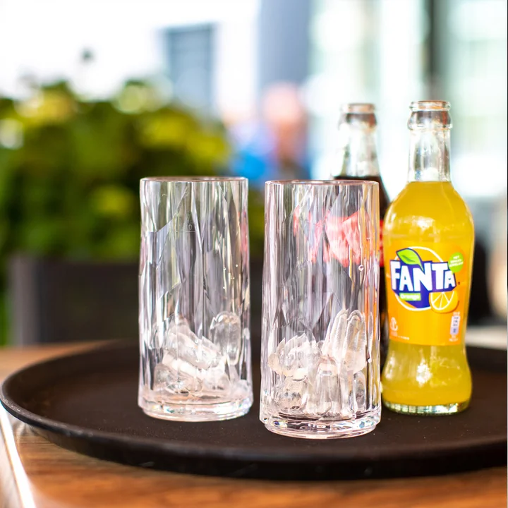 Club Superglas Drinking glasses from Koziol