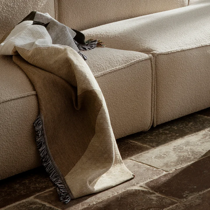 Entire Blanket from Ferm Living in the design multicoloured