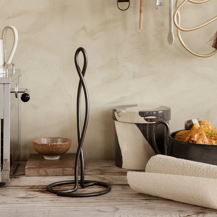 ferm Living - Curvature Kitchen roll holder | Connox