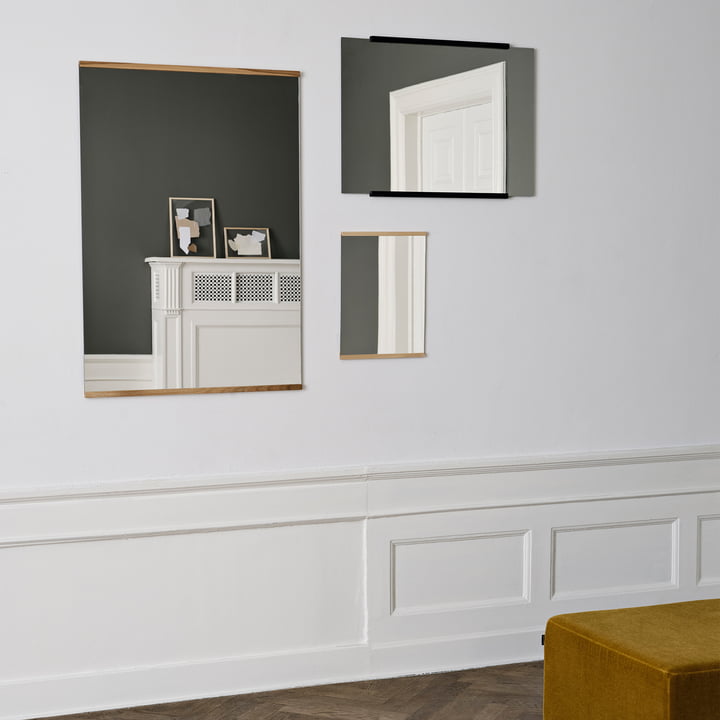 Rectangular Mirror from Moebe