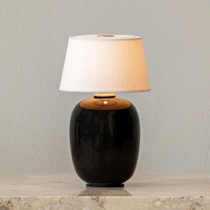 Torso Rechargeable lamp, Ø 11.7 cm, black by Audo