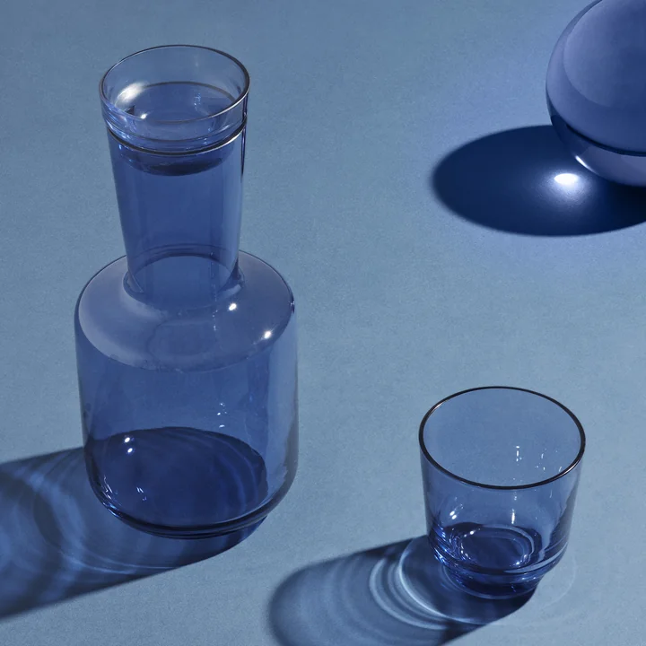 Raise Glass carafe and glasses from Muuto