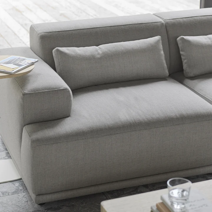 Connect Soft Modular Sofa, Re-Wool 129 from Muuto