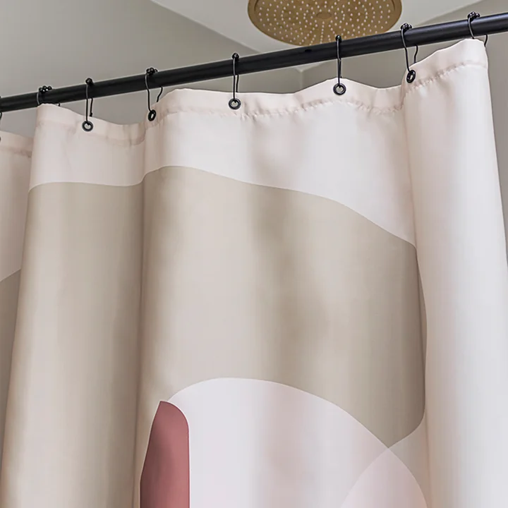Gallery Shower curtain from Mette Ditmer in sand