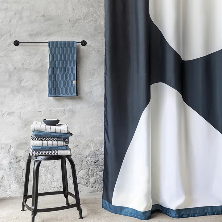 Rock Shower curtain from Mette Ditmer in black