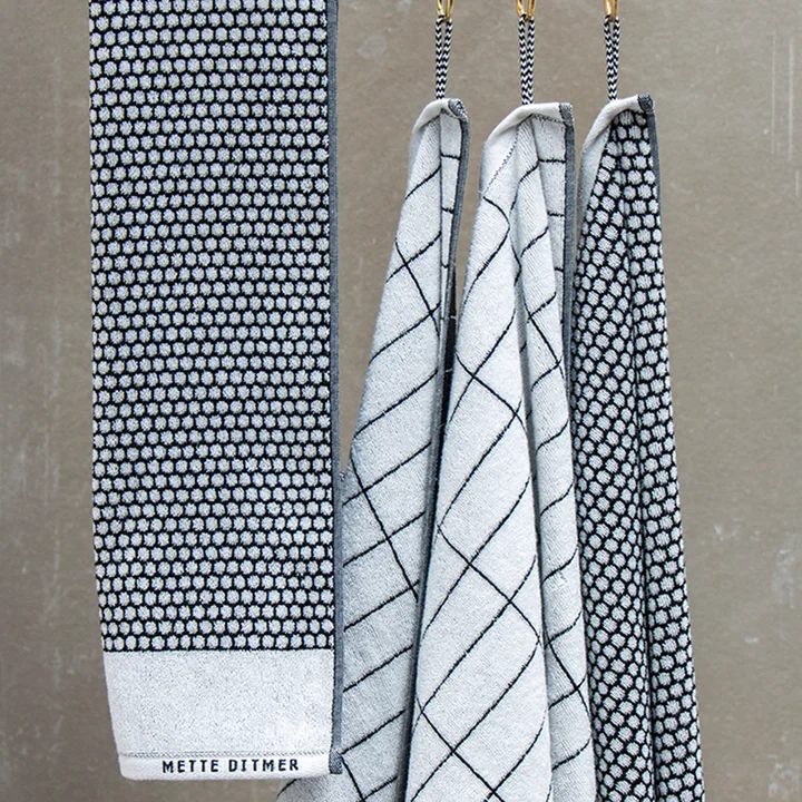 Grid Towels from Mette Ditmer