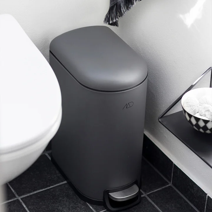 Walther Pedal bin from Mette Ditmer in gray