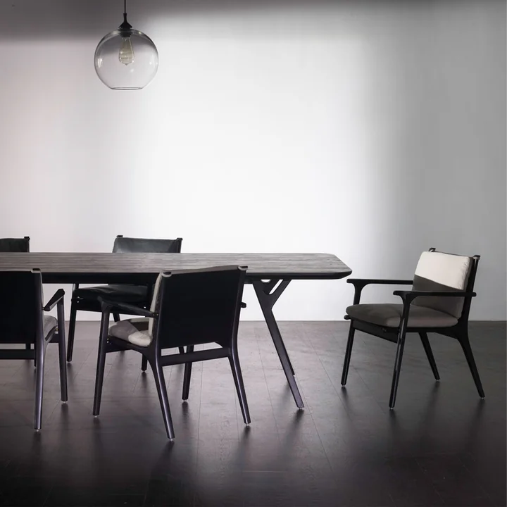 Rén Dining Table and Dining Chairs from Stellar Works