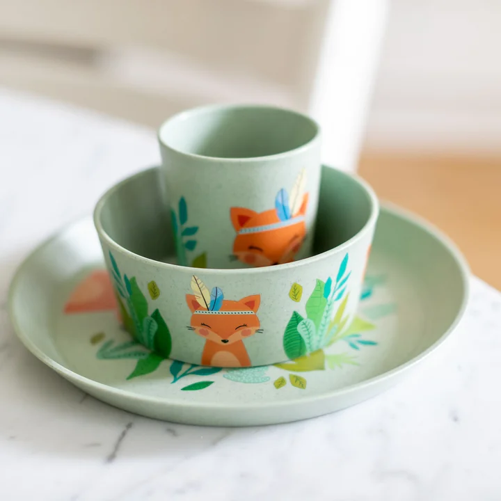 Connect Children tableware set from Koziol