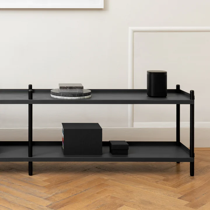 BOLT Shelf from NINE in oak / black