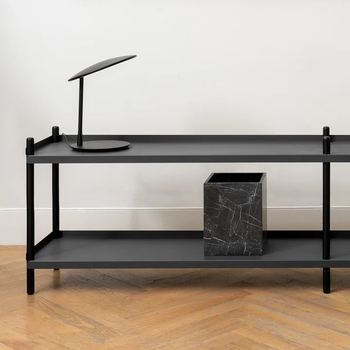 BOLT Shelf from NINE in oak / black