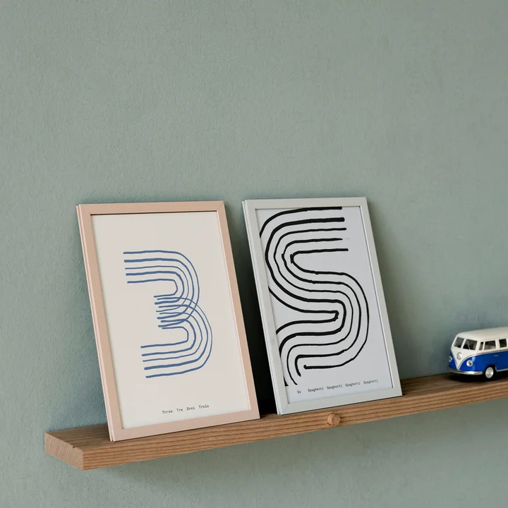 Gallery Shelf from Moebe in natural oak