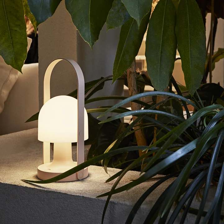 FollowMe Outdoor Battery LED table lamp from marset