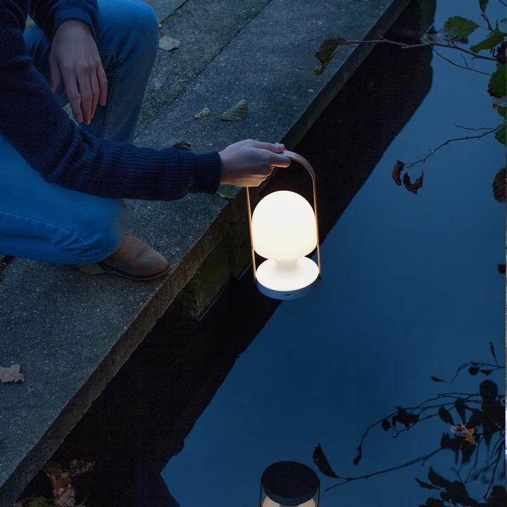 FollowMe Outdoor Battery LED table lamp from marset