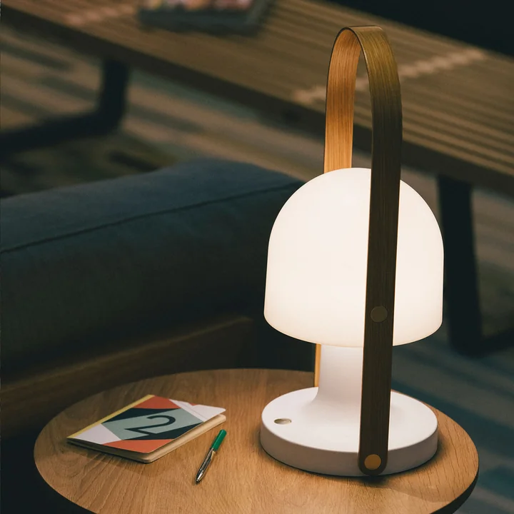 FollowMe Plus Outdoor Battery LED table lamp from marset