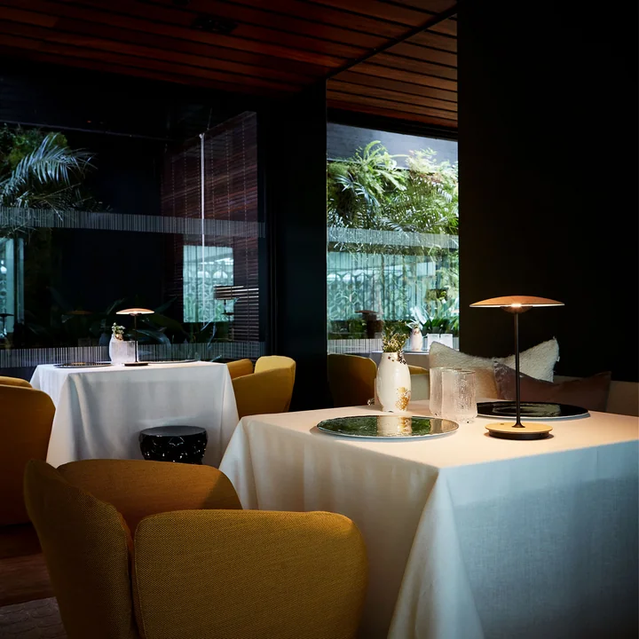 Ginger LED Battery table lamp from marset