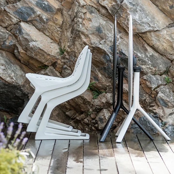 Plank - Myto Chair, outdoor, white