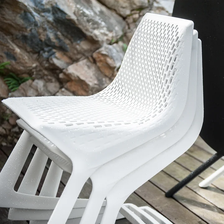 Plank - Myto Chair, outdoor, white